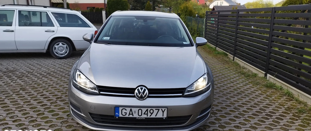 Volkswagen Golf cena 45000 przebieg: 120000, rok produkcji 2014 z Gdynia małe 301